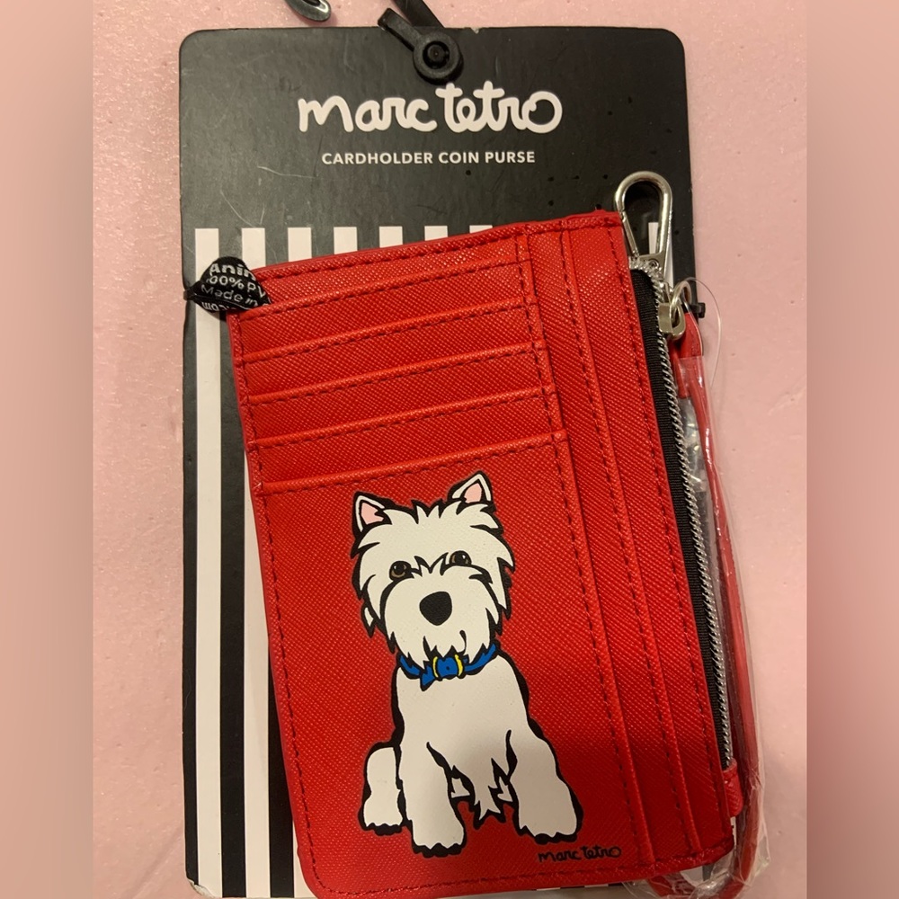 Marc Tetro WestieCard case and Coin Purse